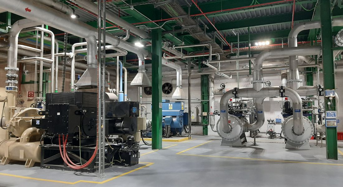 Instalación de aire comprimido y refrigeración (3)