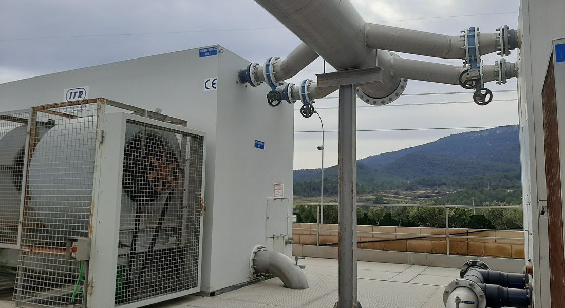 Instalación de aire comprimido y refrigeración