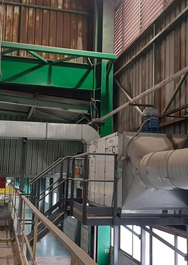 Planta producción vidrio hueco