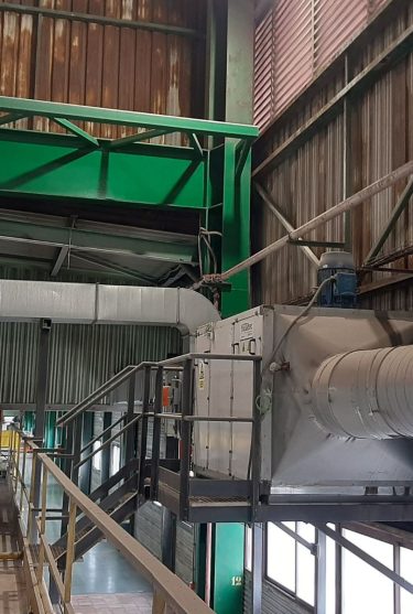 Planta producción vidrio hueco